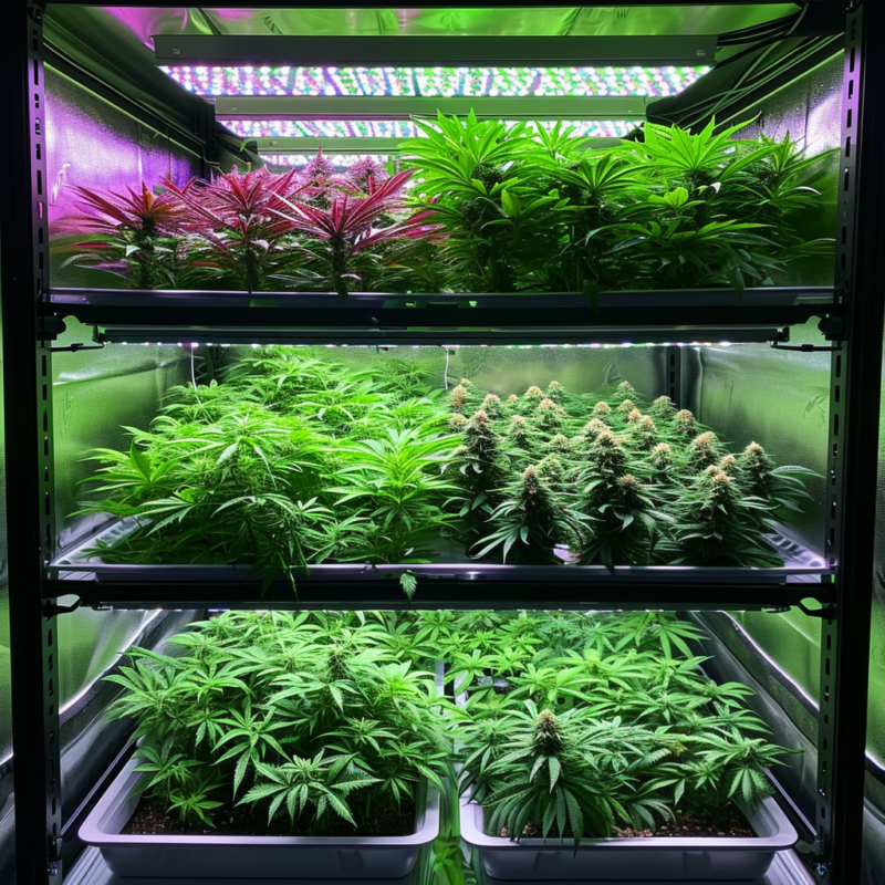 Optimale Belüftung im Cannabis Zuchtraum