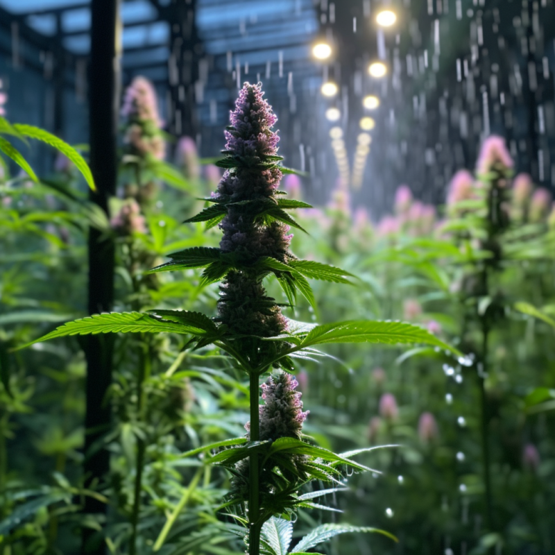Tarnung von Outdoor-Cannabisanbau